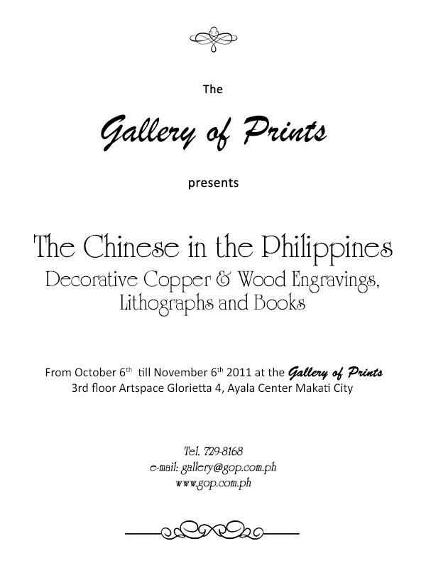 China and the Chinese in the Philippines – - China and the Chinese in the Philippines –