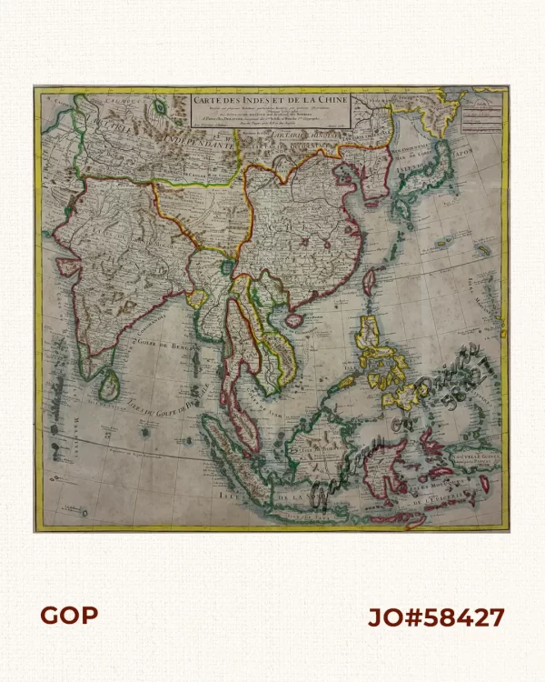 Carte des Indes et de la Chine…
