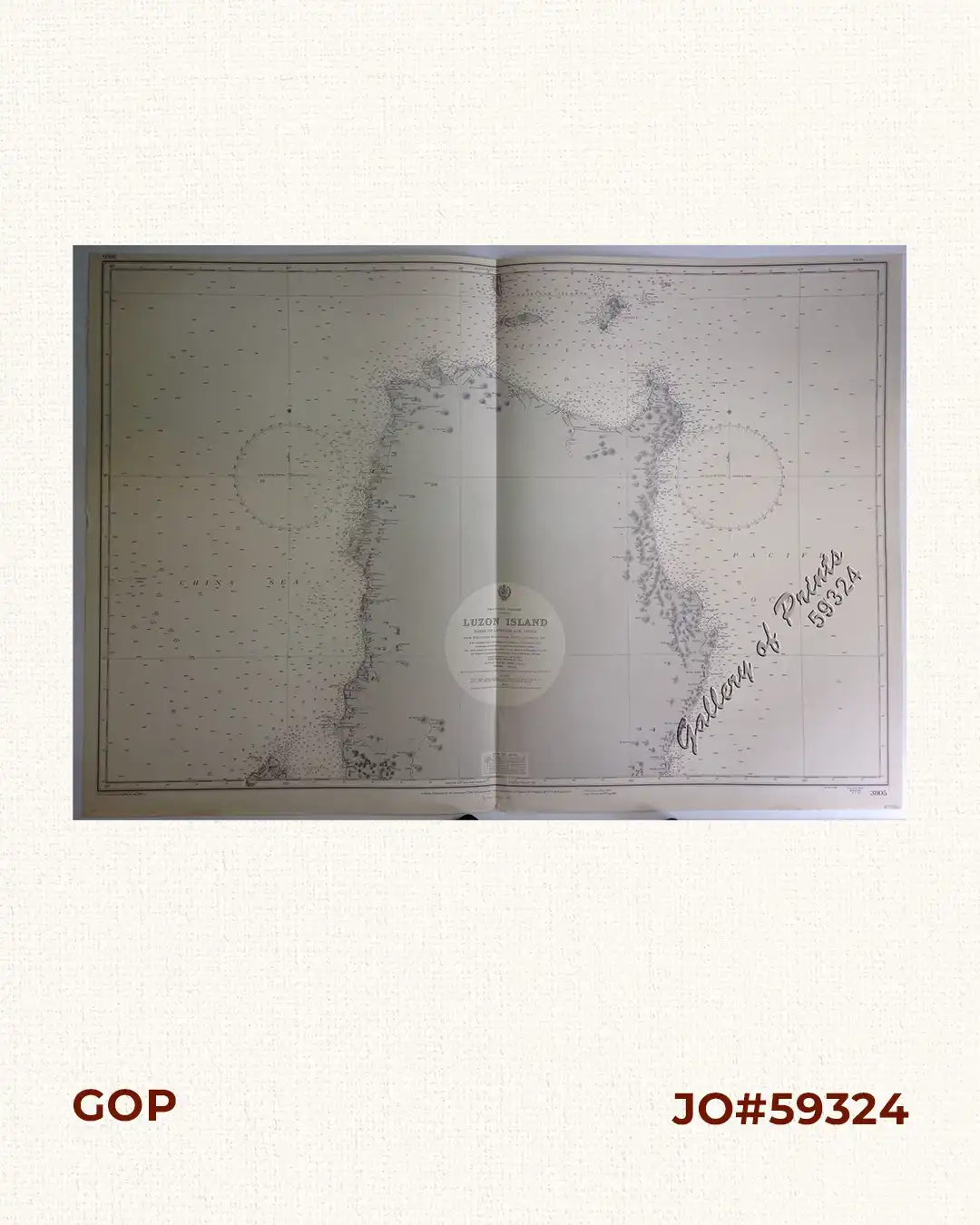 Philippine Islands. Luzon Island. North of Latitude 16° 20' North. From the United States Cost Survey Charts to 1925.