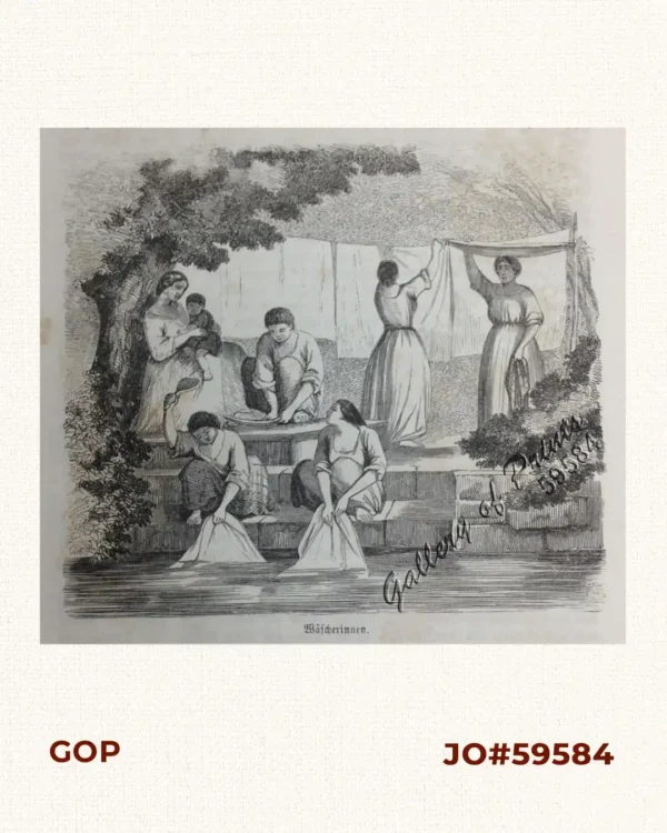 Wäscherinnen. [Washing Women]