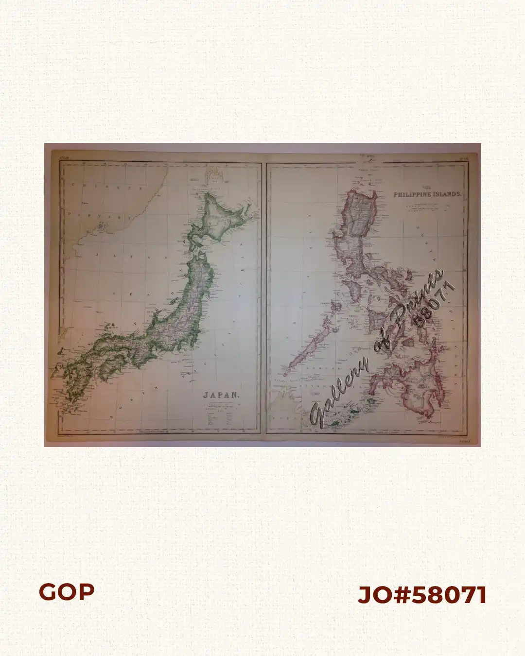 1) Japan, 2) The Philippine Islands.