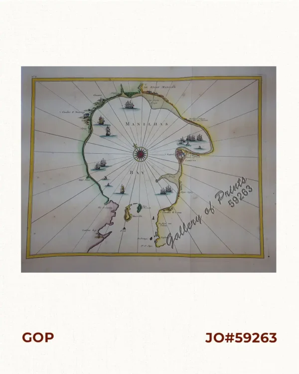 Manilhas Bay [untitled chart of Manila Bay]