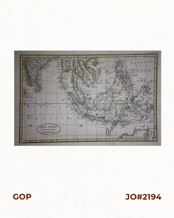 East Indies from the best authorities