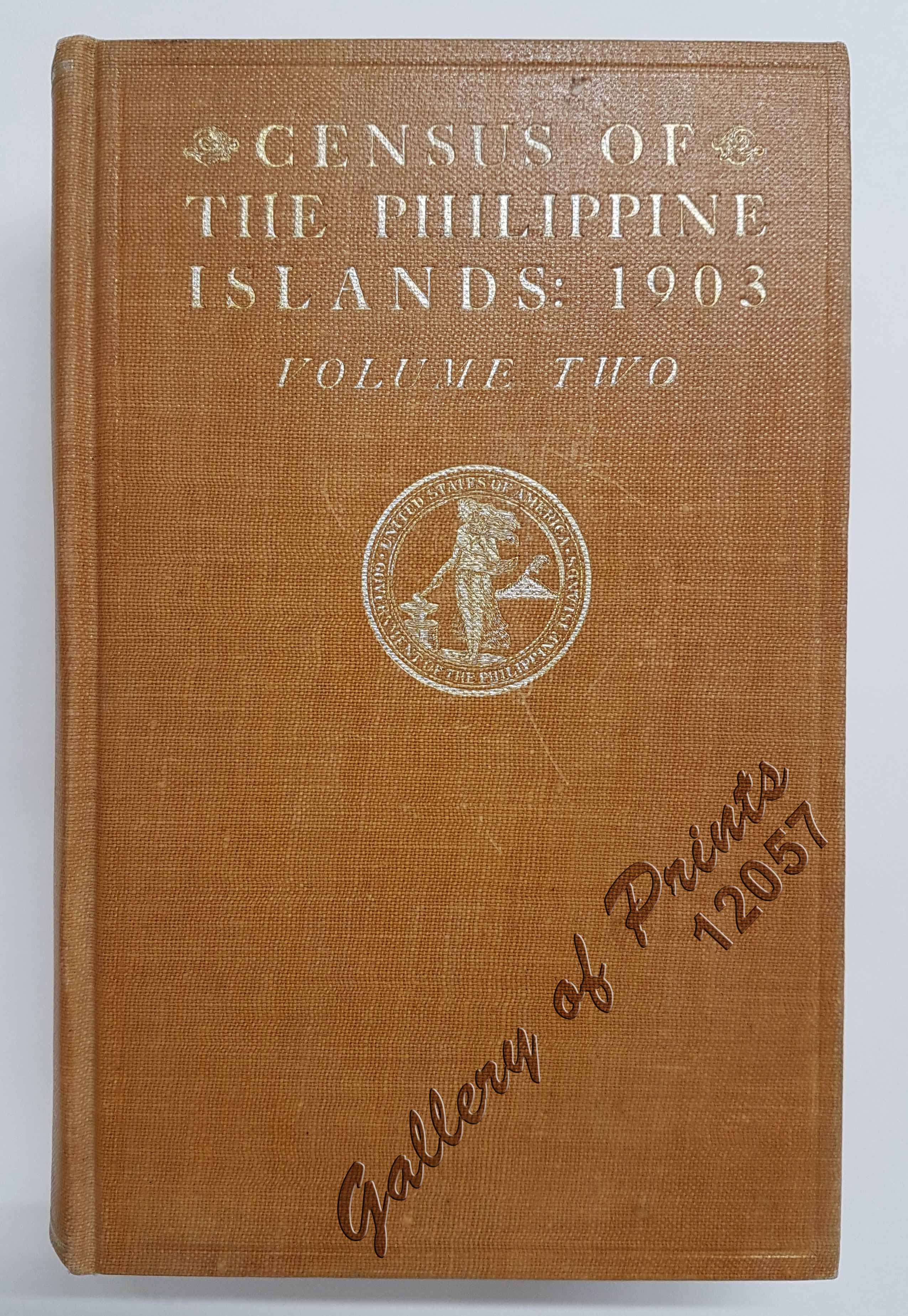 Census of the Philippine Islands 1903. Vol. 2 Population Gallery