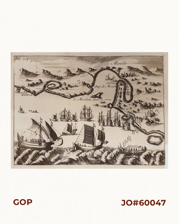 Manila [with a fleet of Adm. Joris van Spilberghen & a smoking Taal]