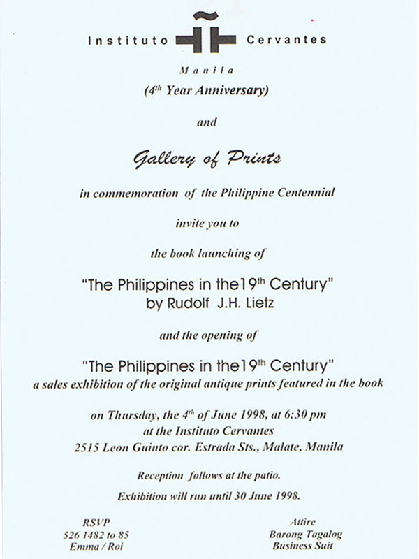 The Philippines in the 19th Century – - The Philippines in the 19th Century –