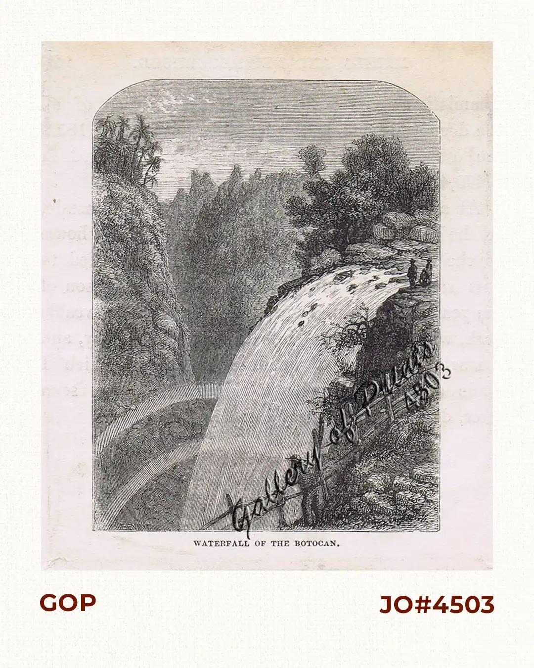 Waterfall of the Botocan (Laguna, Luzon)