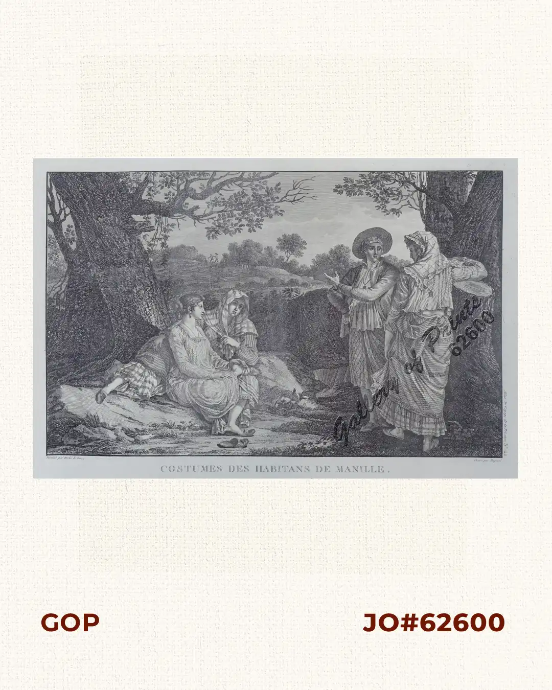 Costumes des Habitans de Manille pl. 42 (Dress of the Inhabitants of Manila)