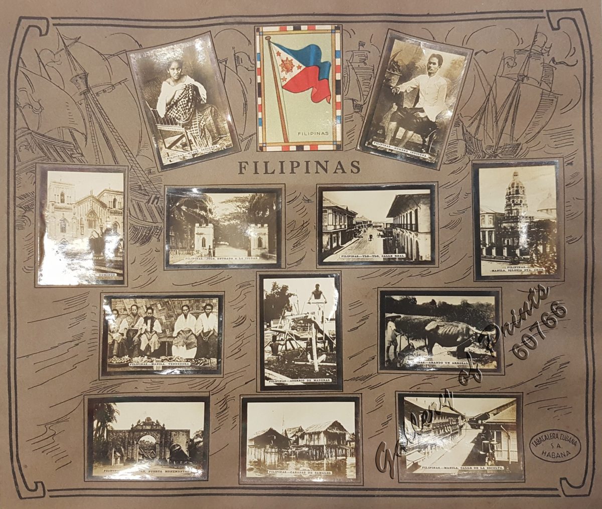 Filipinas. 1) Filipinas. Mujer Indigena. 2) Filipinas. Hombre