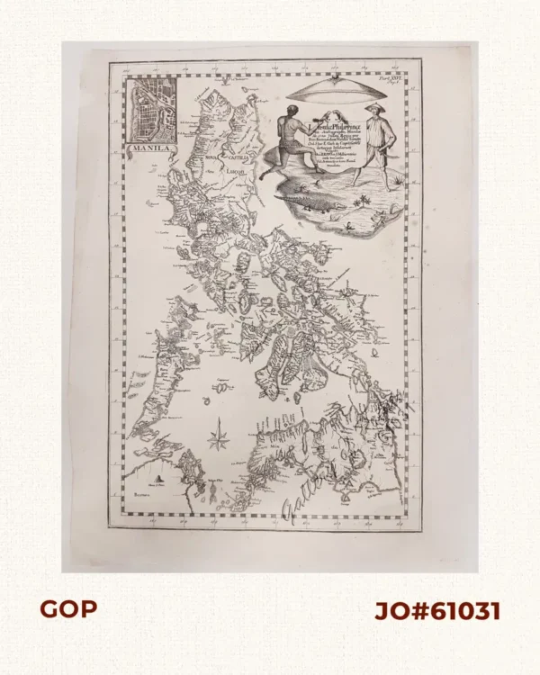 Insulae Philippinae… [inset: Manila]