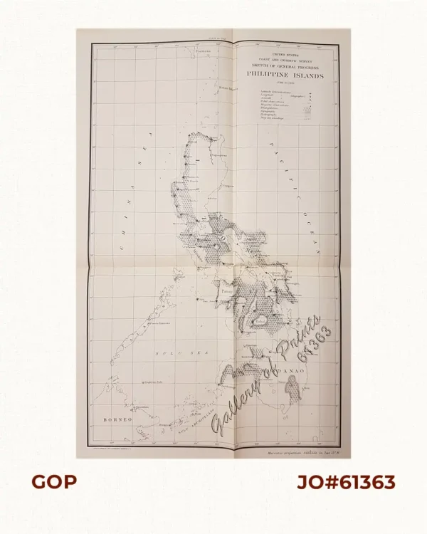 Sketch of General Progress - Philippine Islands pl. 2949