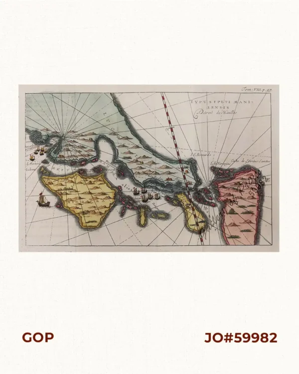 Typus Fpeti Manilensis [sic], Detroit de Manilles, [Straits of Manila]