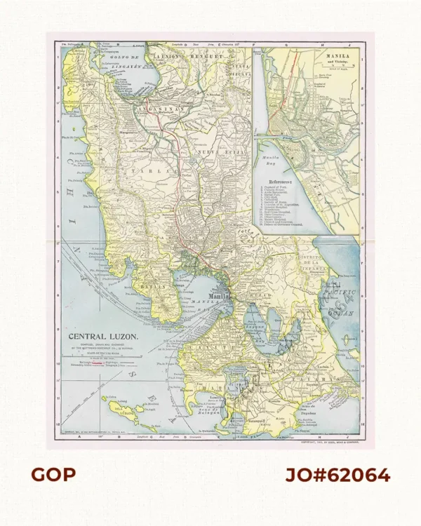 Central Luzon. inset: Manila and Vicinity