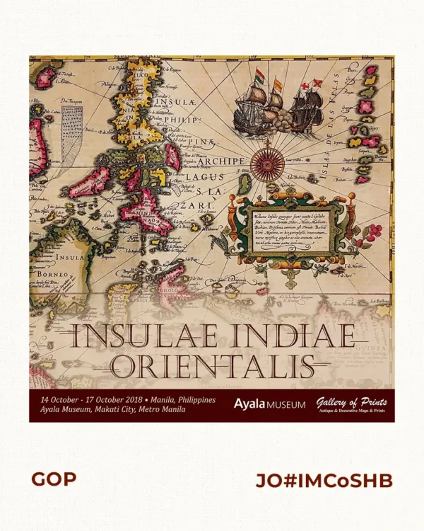 Insulae Indiae Orientalis - IMCOS Event by Gallery of Prints 2
