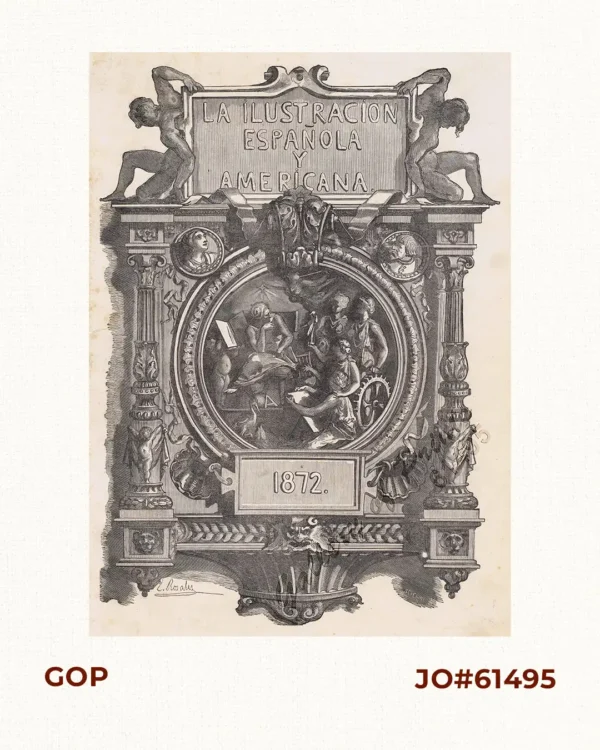 La Ilustracion Española y Americana [frontispiece]