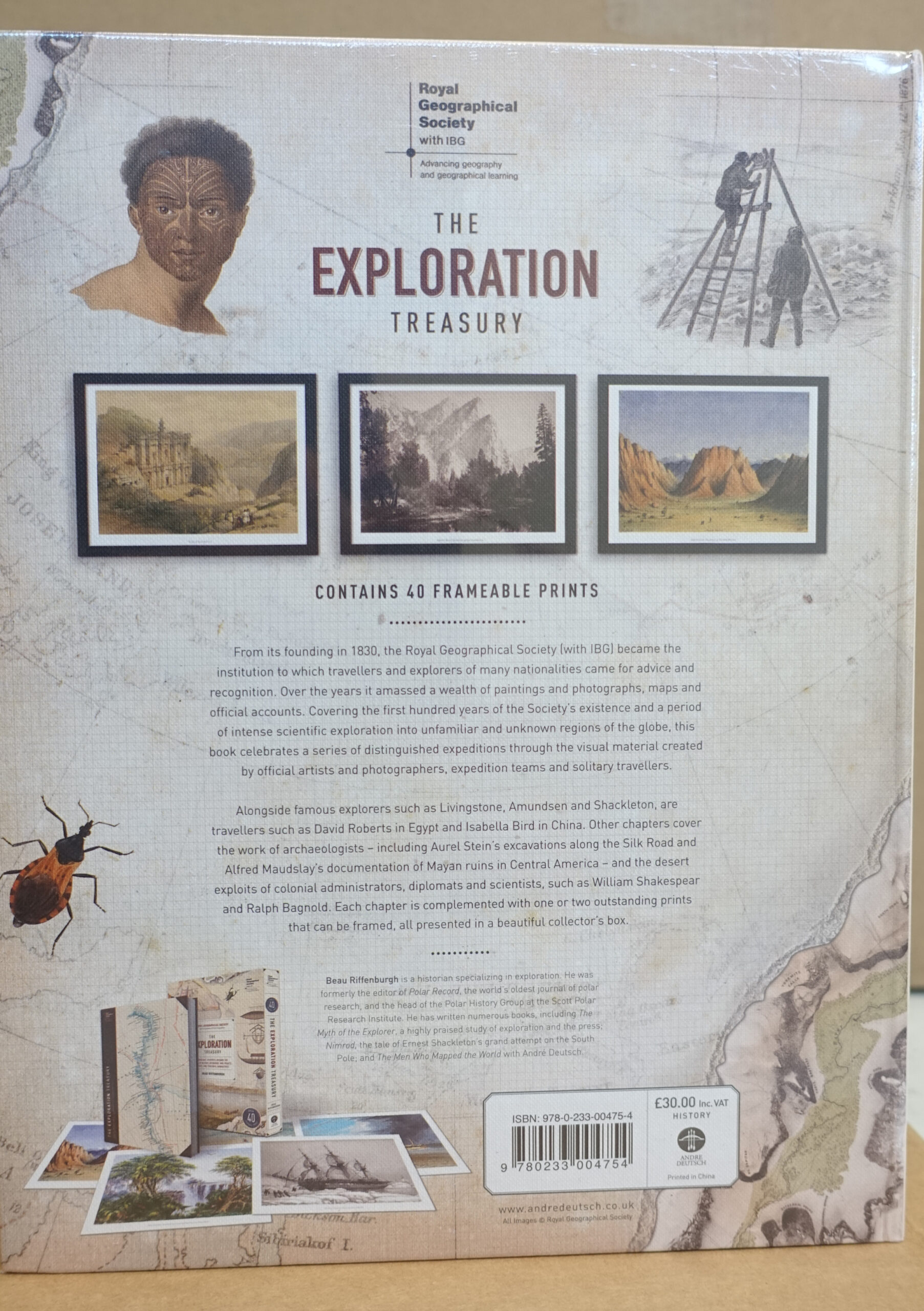 The Exploration Treasury Amazing Journeys Around the World in Rare Artworks and Prints, Maps and Personal Narratives (Make It) - Image 2