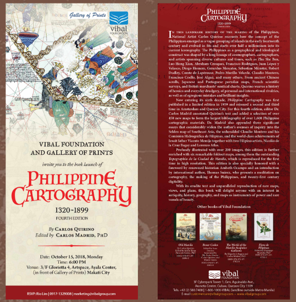 Philippine Cartography Book Launch by Vibal Foundation and Gallery of Prints