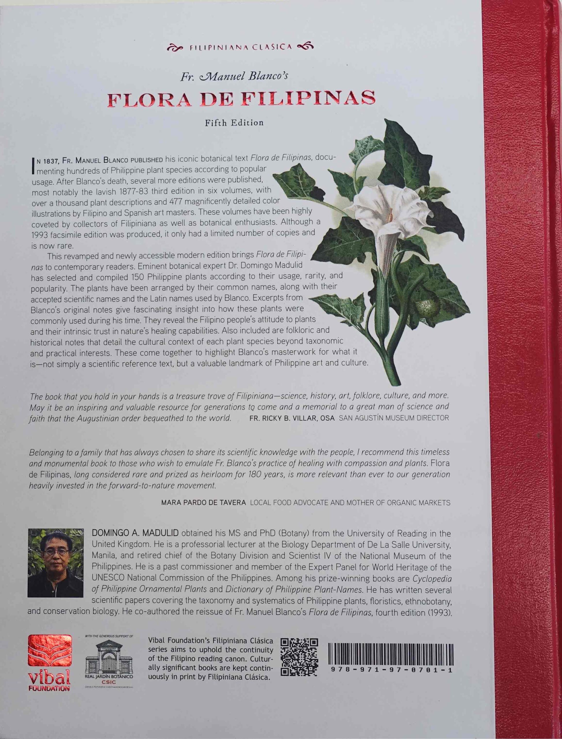 Fr. Manuel Blanco's Flora de Filipinas Fifth Edition - Image 2