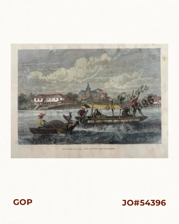 Bords du Pasig. (voy. p. 192). [Pasig River Banks]