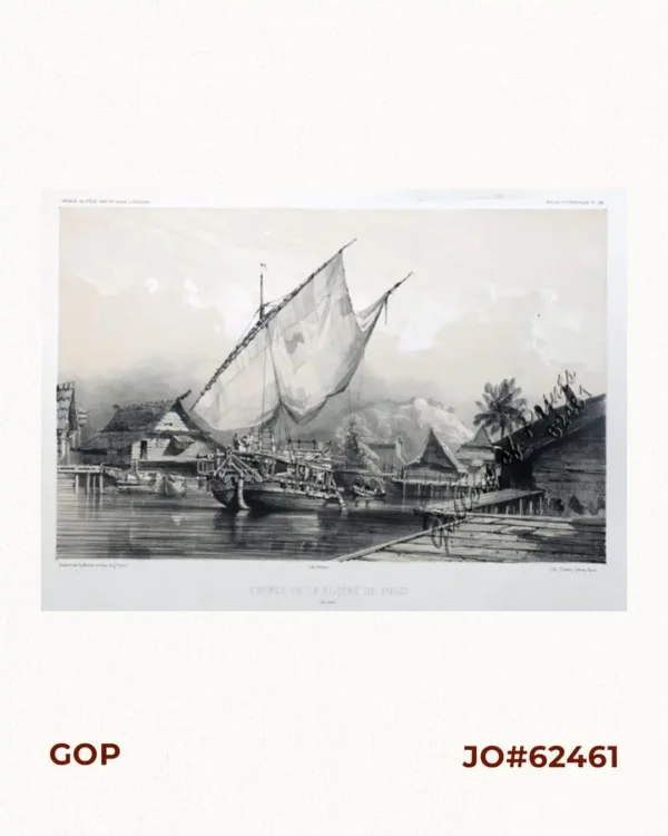 Entrée de la Rivière de Solo (Ile Solo) [Mouth of the Sulu River (Sulu Island)]
