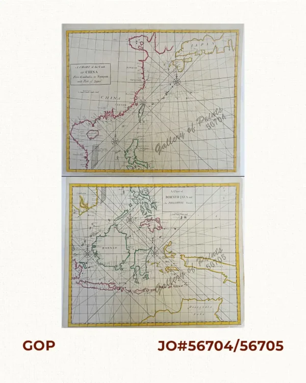 A Chart of the Coast of China from Cambodia to Nanquam with part of Japan.