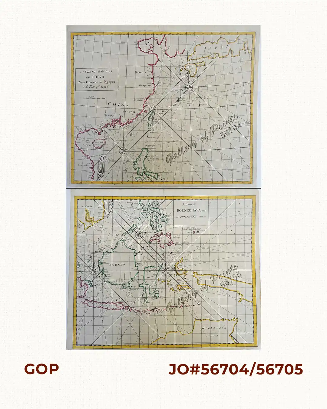 A Chart of the Coast of China from Cambodia to Nanquam with part of Japan.