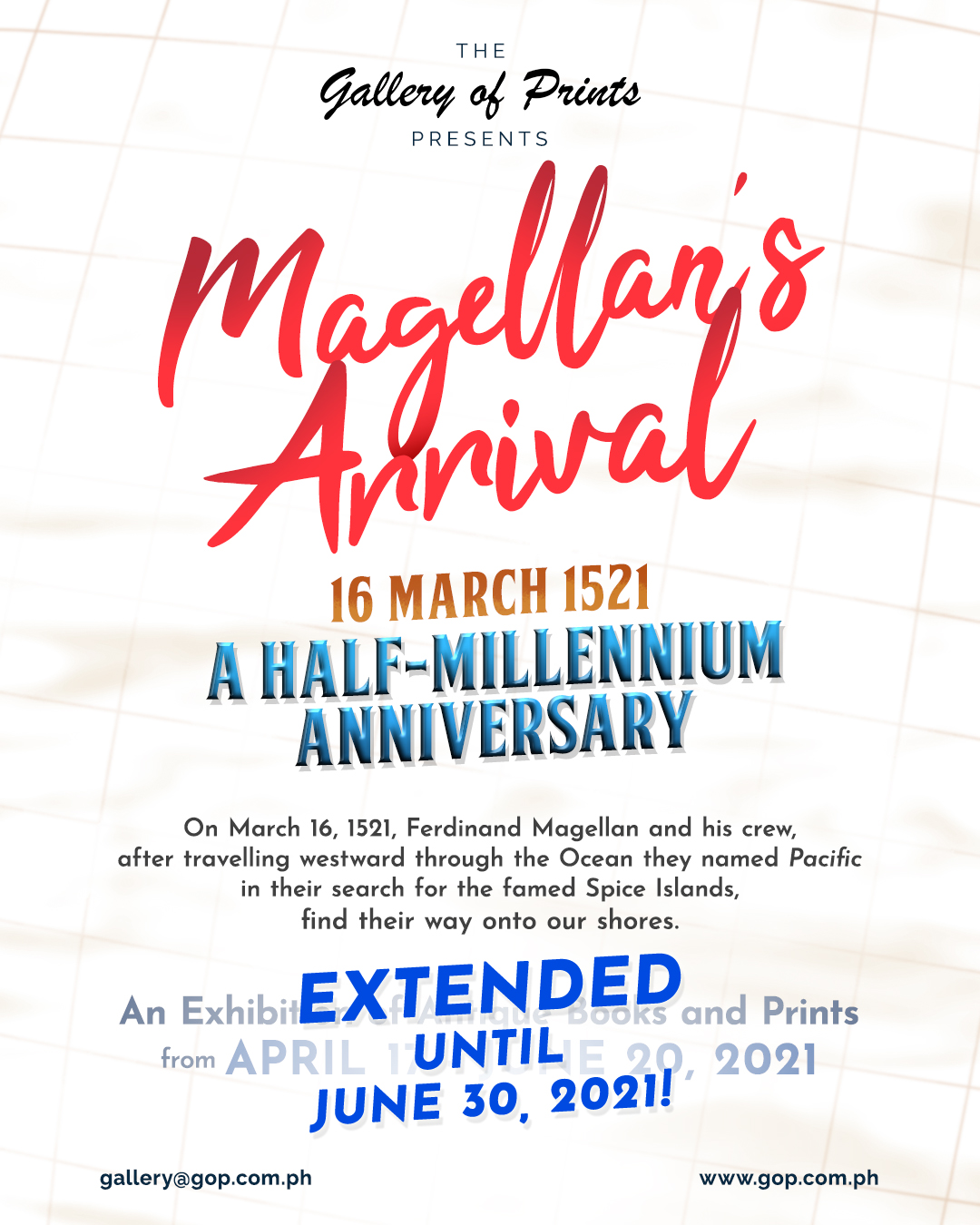 Magellan's Arrival –  - Magellan's Arrival – 