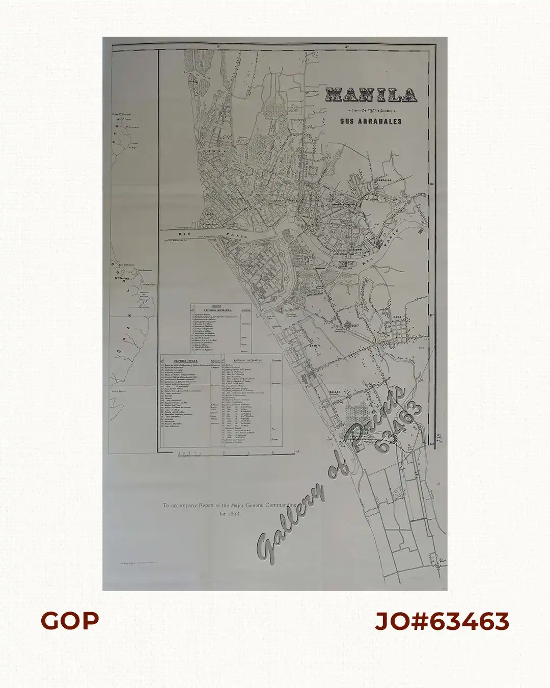 Manila y sus arrabales