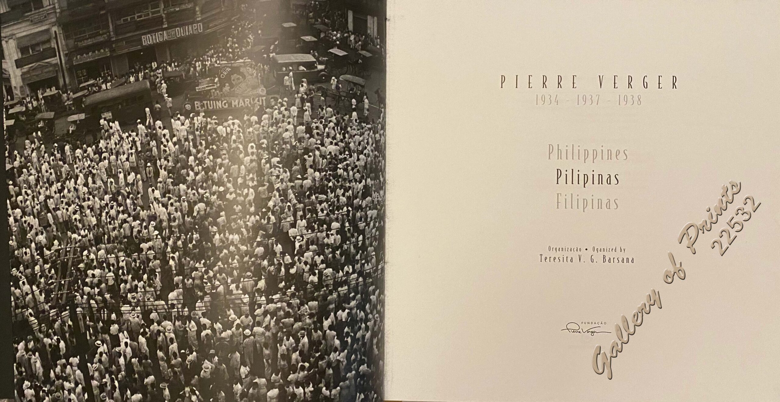Pierre Verger 1934 - 1937 - 1938 Philippines Pilipinas Filipinas - Image 2