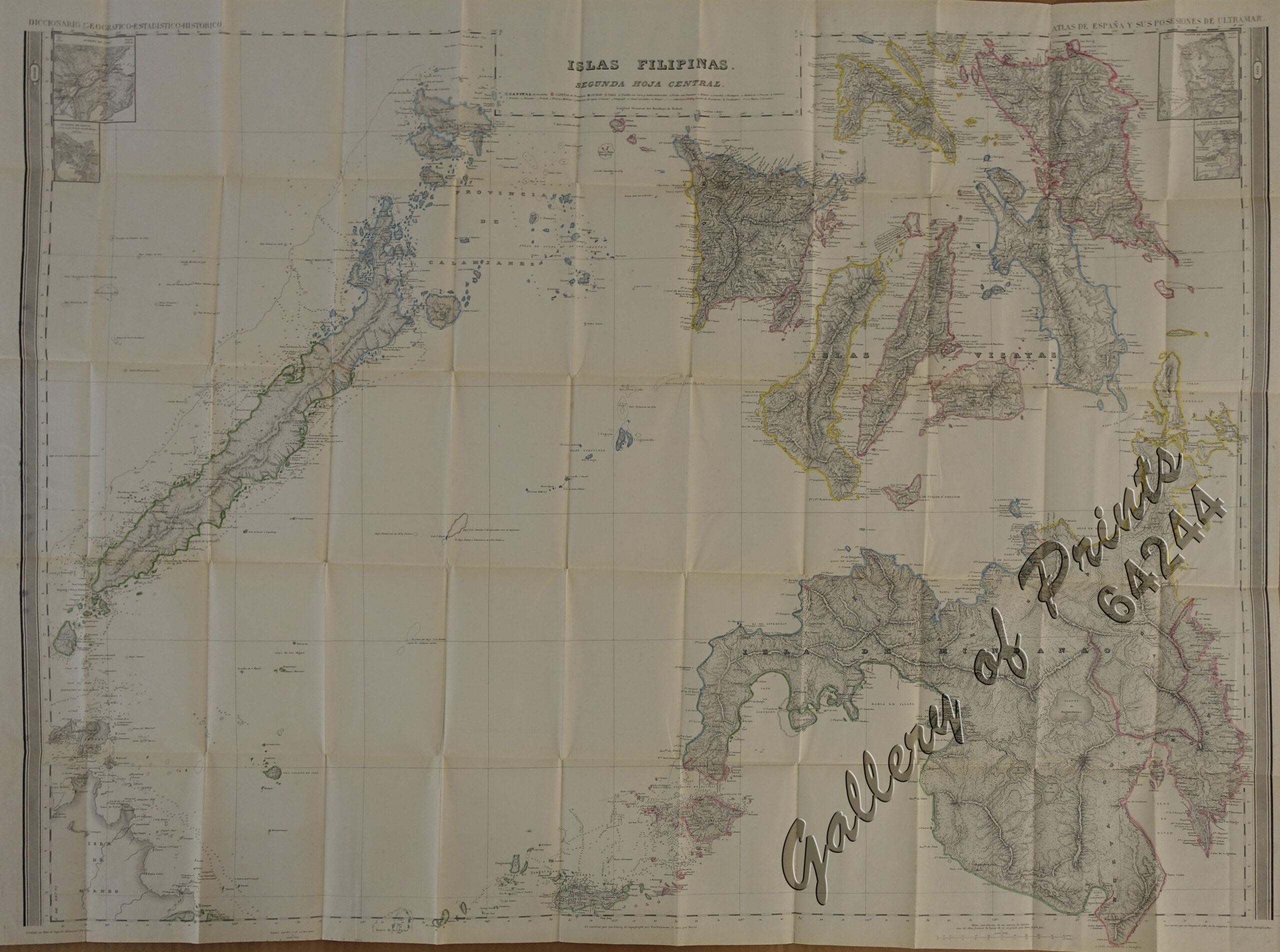 1) Islas Filipinas: Primera Hoja Central; 2) Islas Filipinas: Segunda Hoja Central; 3) Posesiones de Ultramar (Oceania) - Islas Filipinas - Image 4
