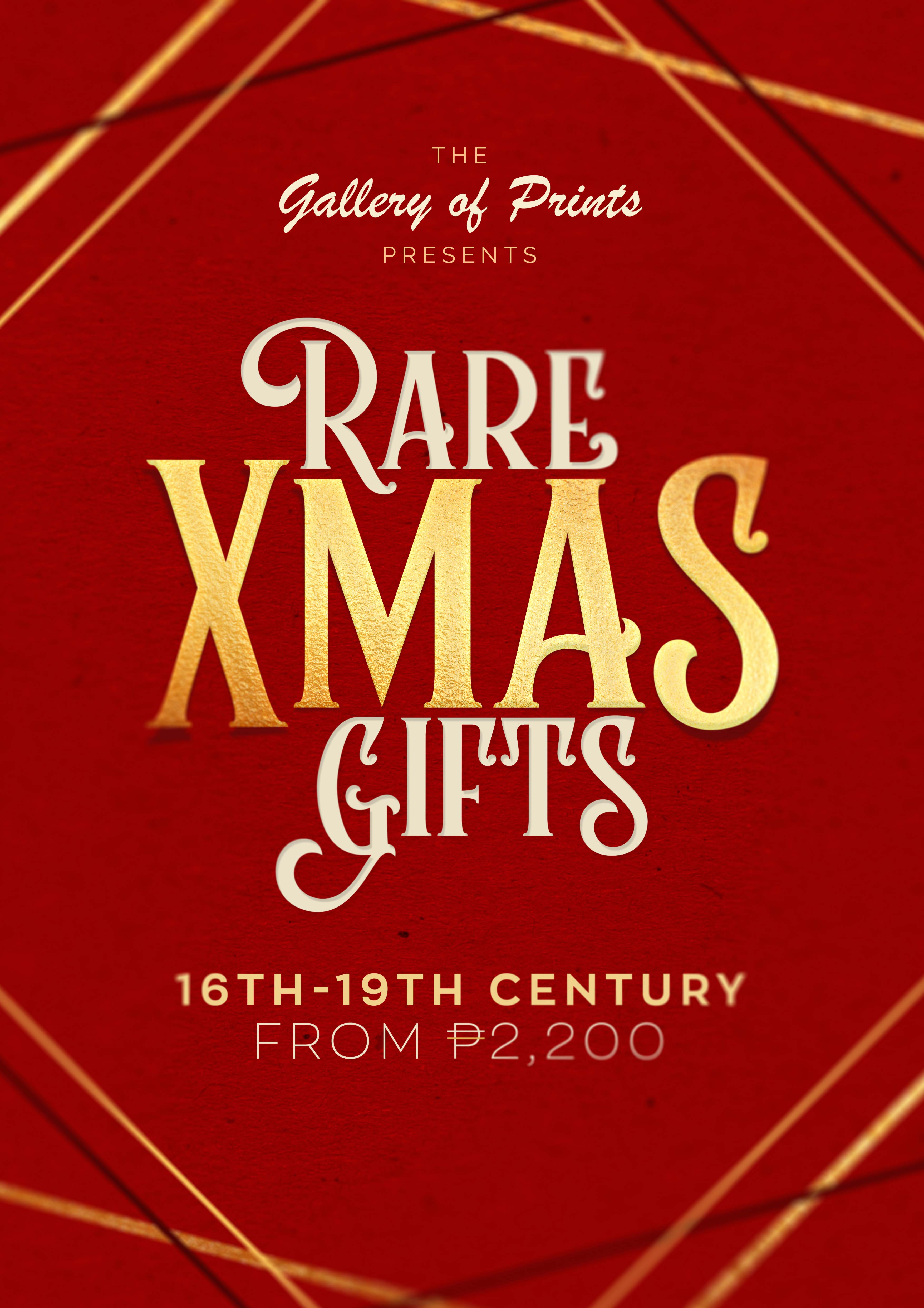 Rare XMAS Gifts, 16th - 19th Century