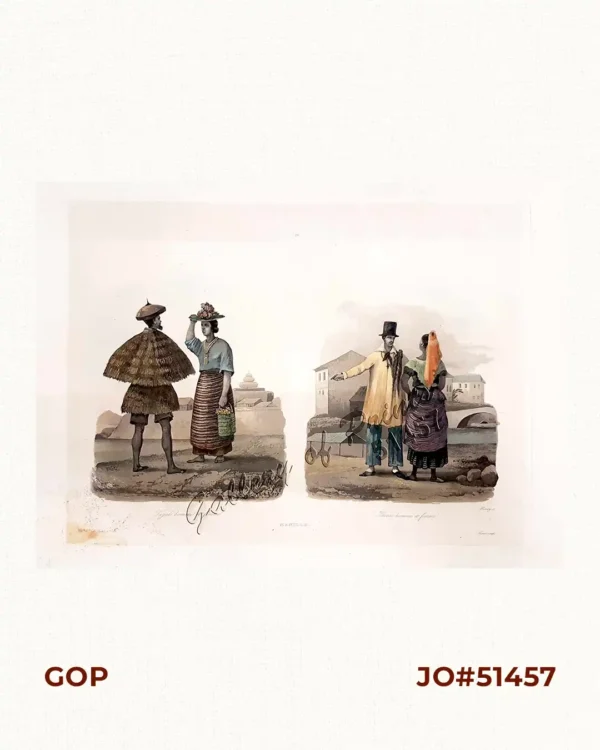 Manille - Tagals homme et femme / Illocos homme et femme