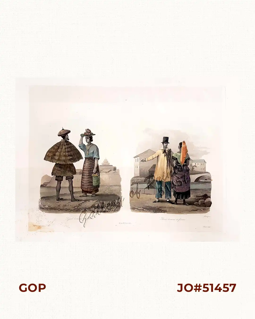 Manille - Tagals homme et femme / Illocos homme et femme
