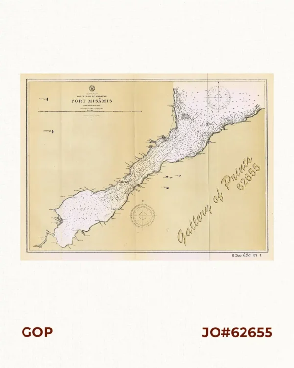 Philippine Islands North Coast of Mindanao Port Misamis From a Spanish survey in 1896.