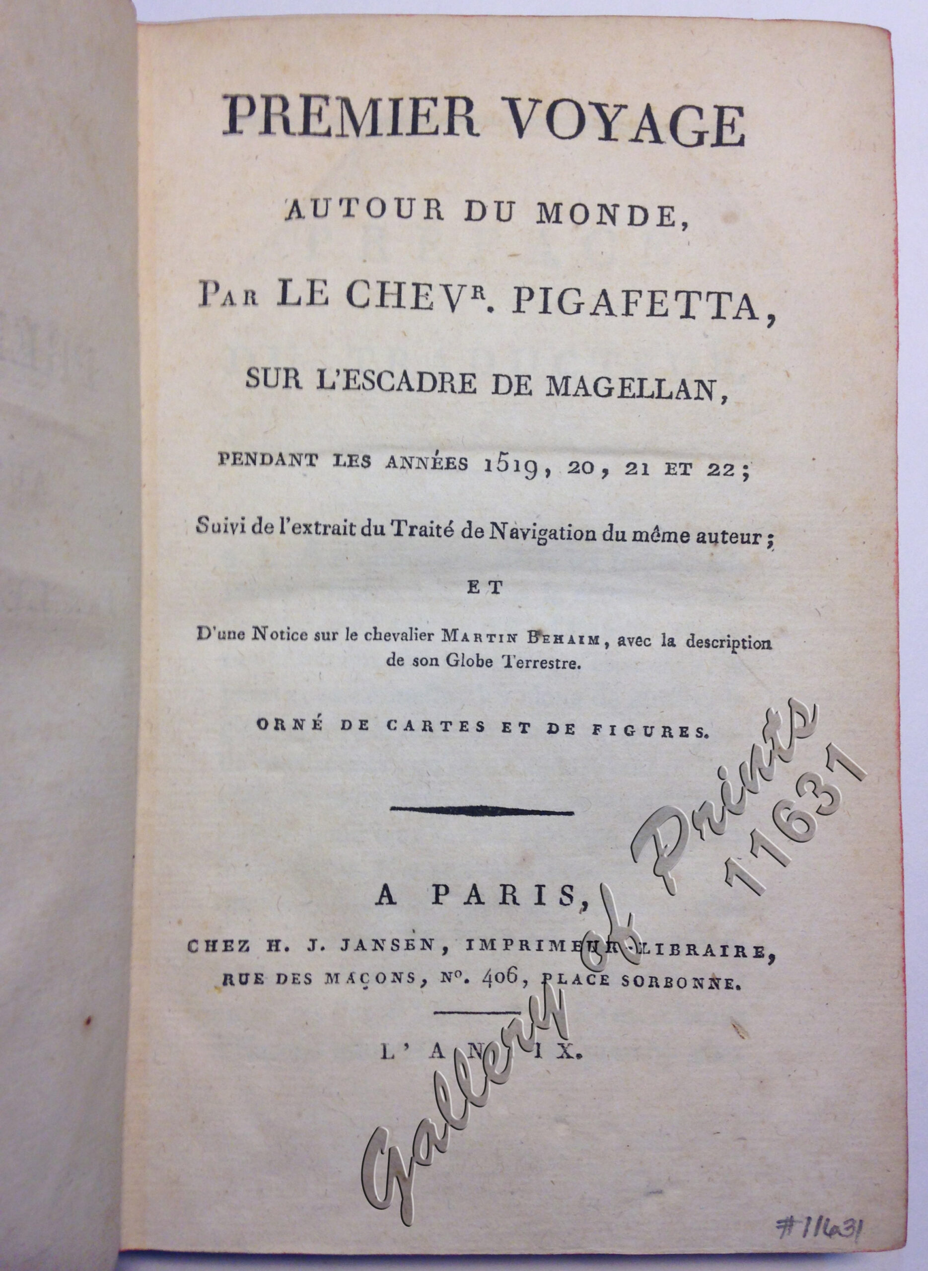 Premier Voyage Autour du Monde, sur l'Escadre de Magellan, pendant les années 1519,20, 21 et 22 … - Image 4