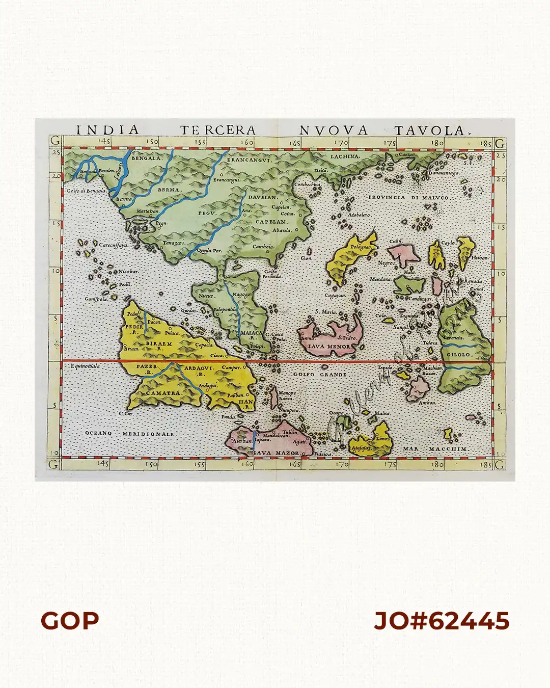 India Tercera Nuova Tavola