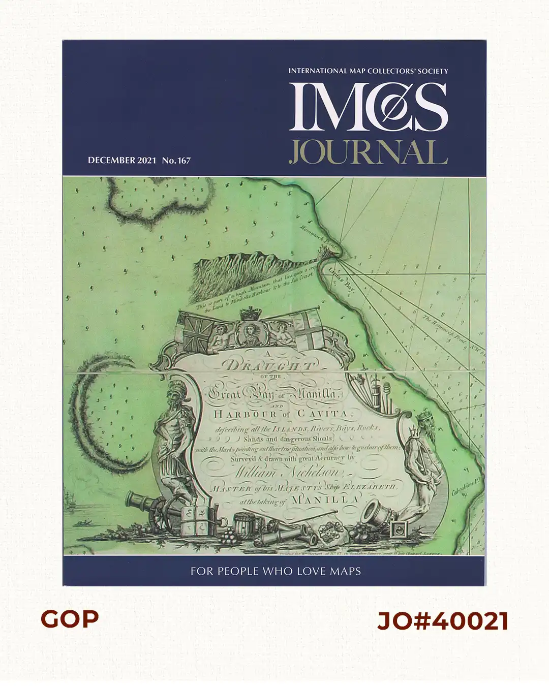 International Map Collectors' Society IMCoS Journal December 2021 No.167