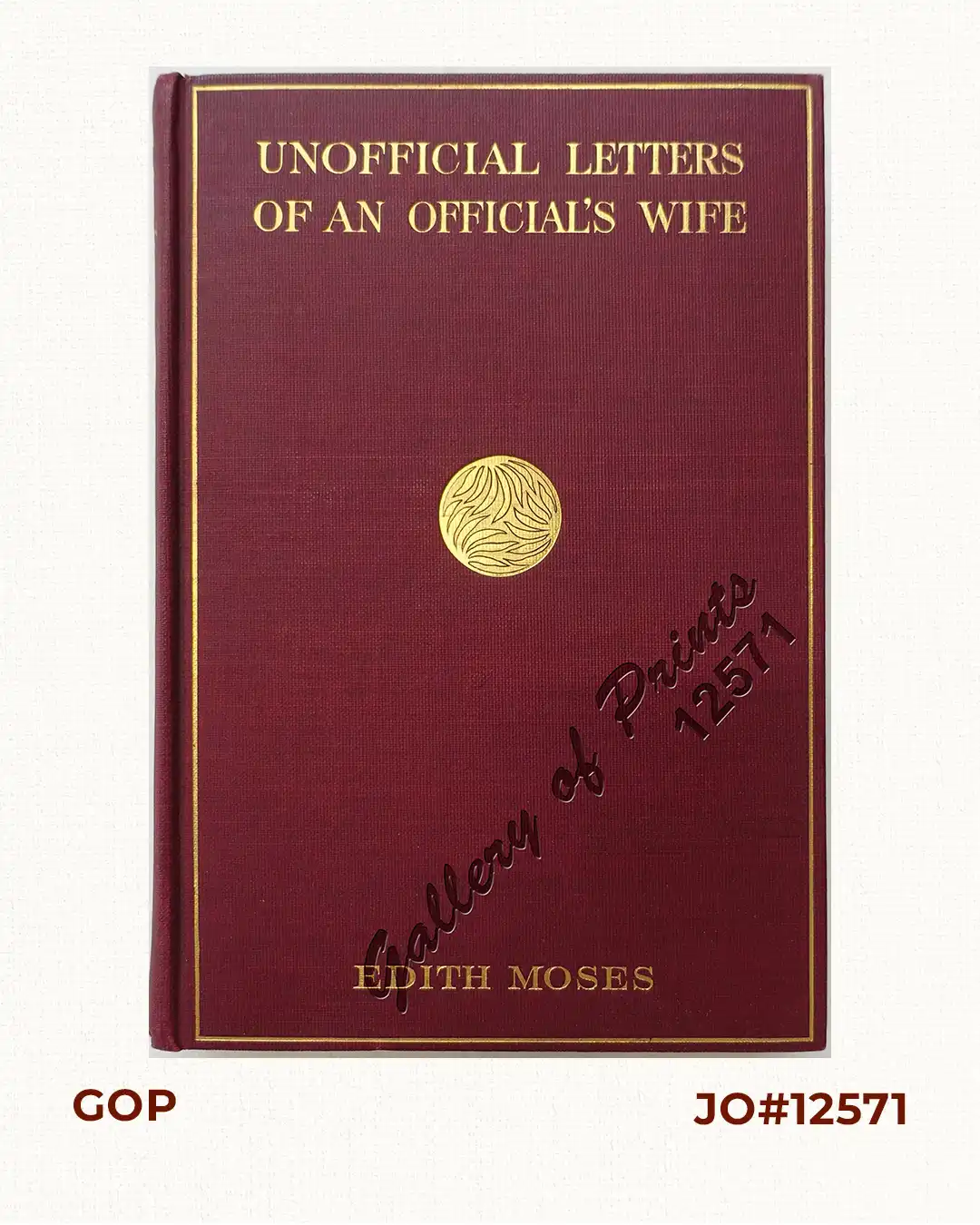 Unofficial Letters of an Official's Wife