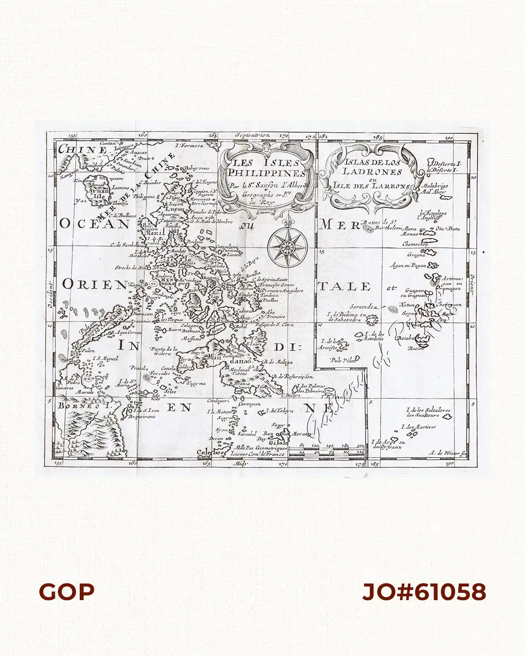 Les Isles Philippines - Islas de los Ladrones... ou Isles des Larrons