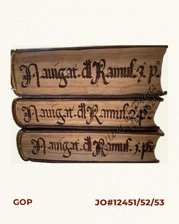 DELLE NAVIGATIONI ET VIAGGI [Navigations and Travels]. 1588, 1583, 1565