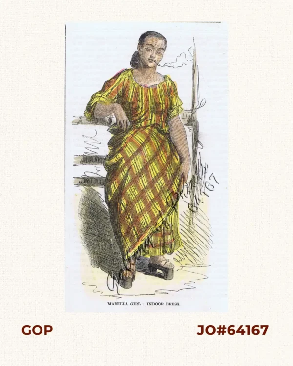 Manilla Girl: Indoor Dress.