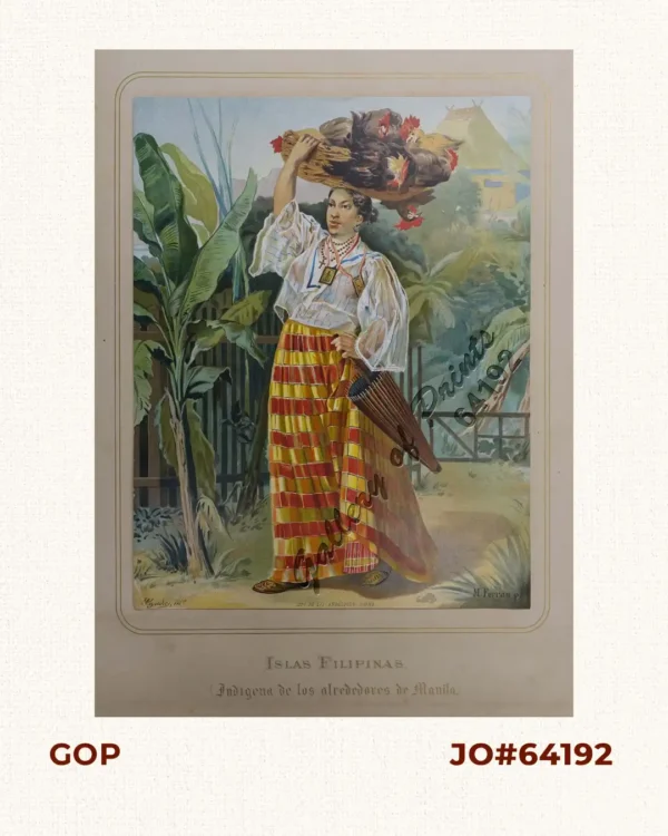 Islas Filipinas [Indigena de los alrededores de Manila.]