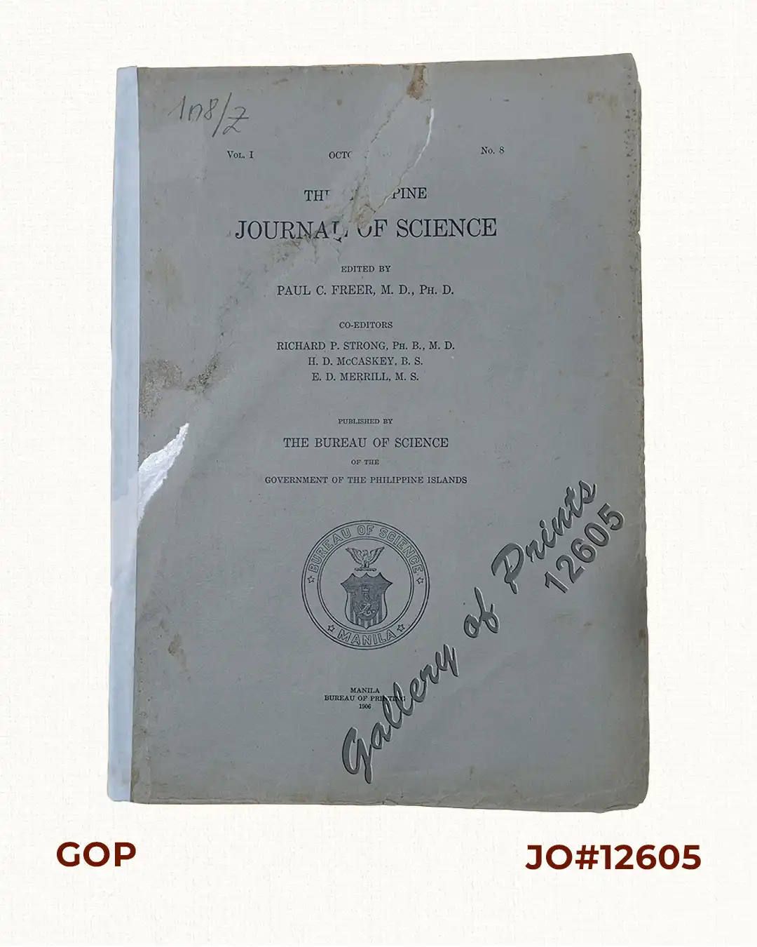The Philippine Journal of Science Vol. 1, No.8 The Non-Christian Tribes of Northern Luzon