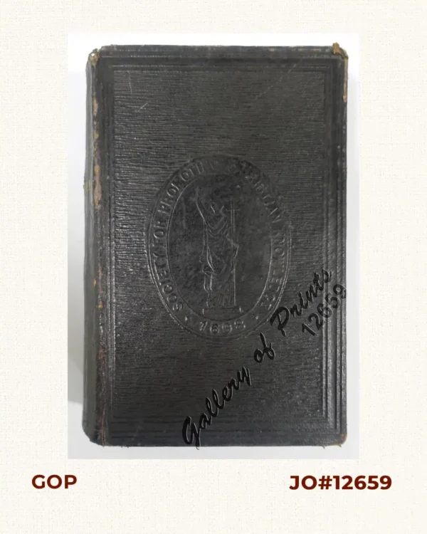 La Sainte Bible, contenant l'ancien et le nouveau testament.  [The Holy Bible, Containing the Old and the New Testament]  Version Revue sur les Originaux