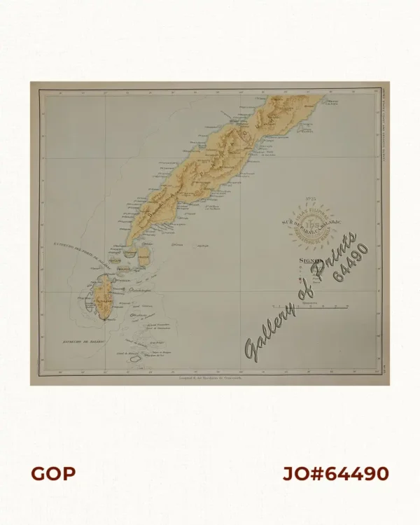 Isla de Paragua o Palawan Sur pl. 25 (Southern Palawan)