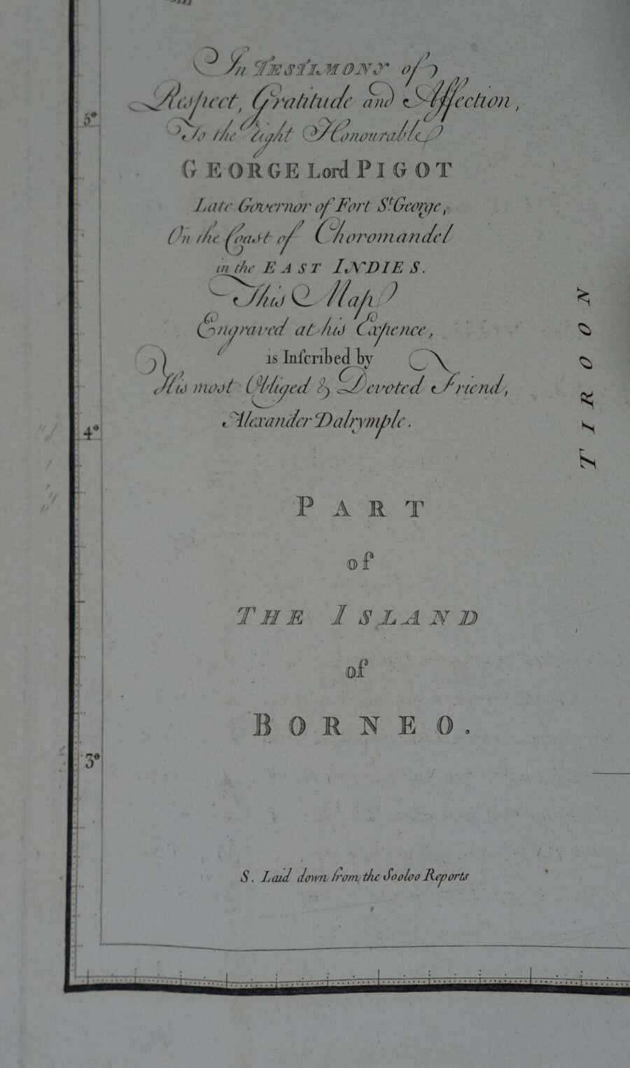 A Mar of part of Borneo & The Sooloo [sic] Archipelago: Laid down ...