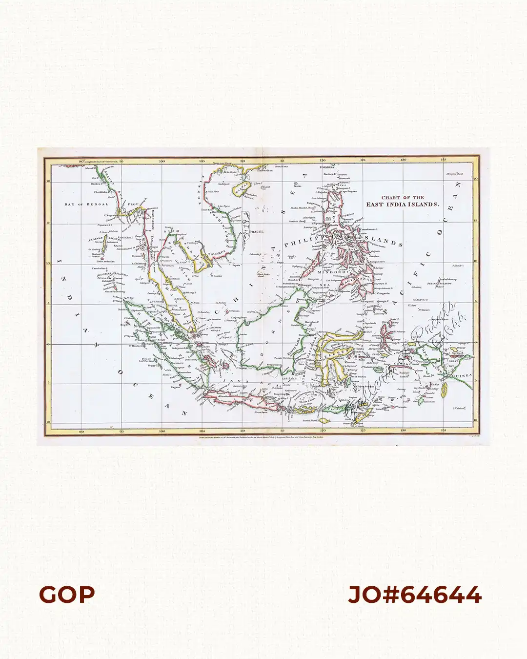 Chart of the East India Islands