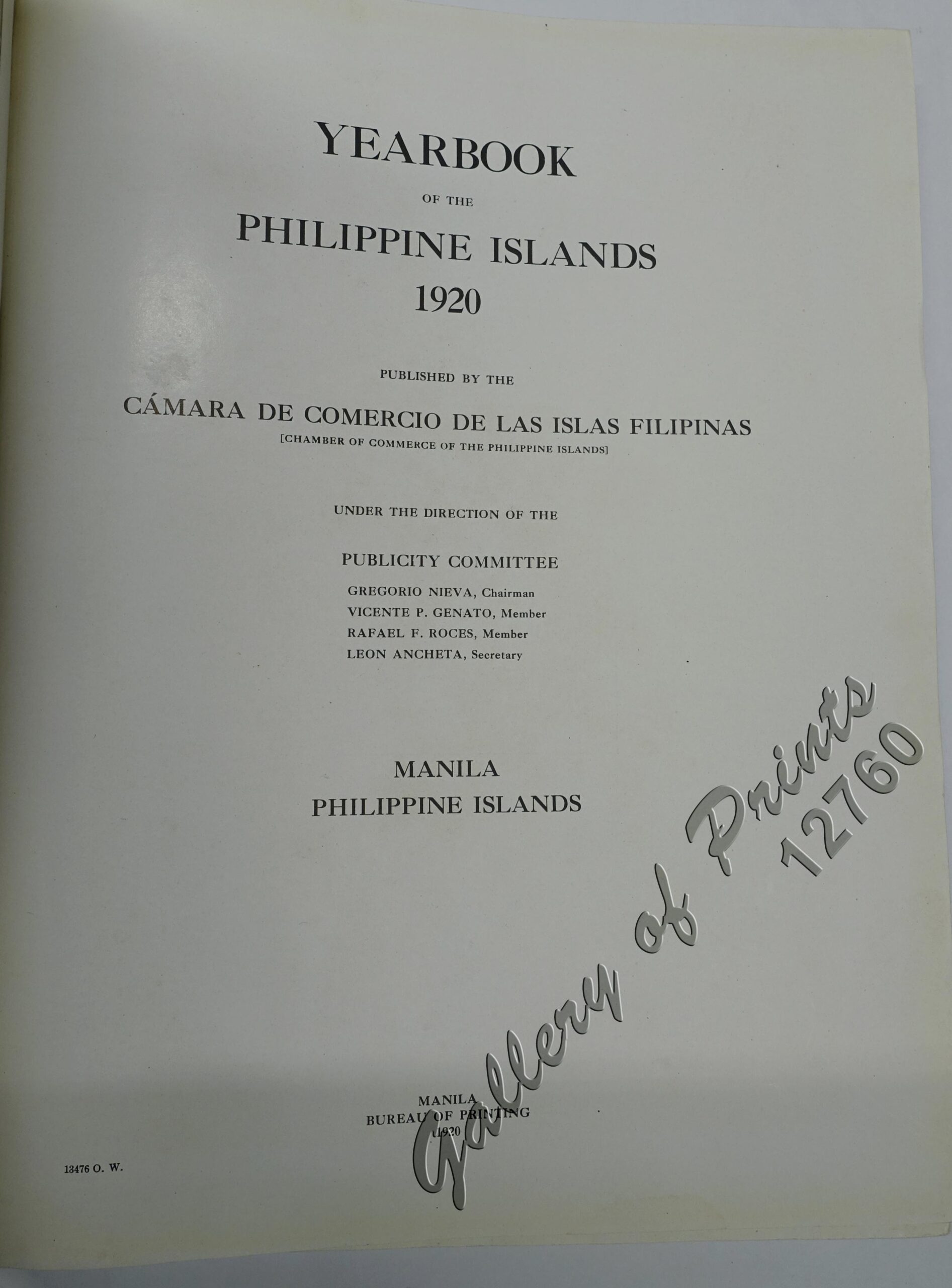 Yearbook of the Philippine Islands 1920 - Image 2