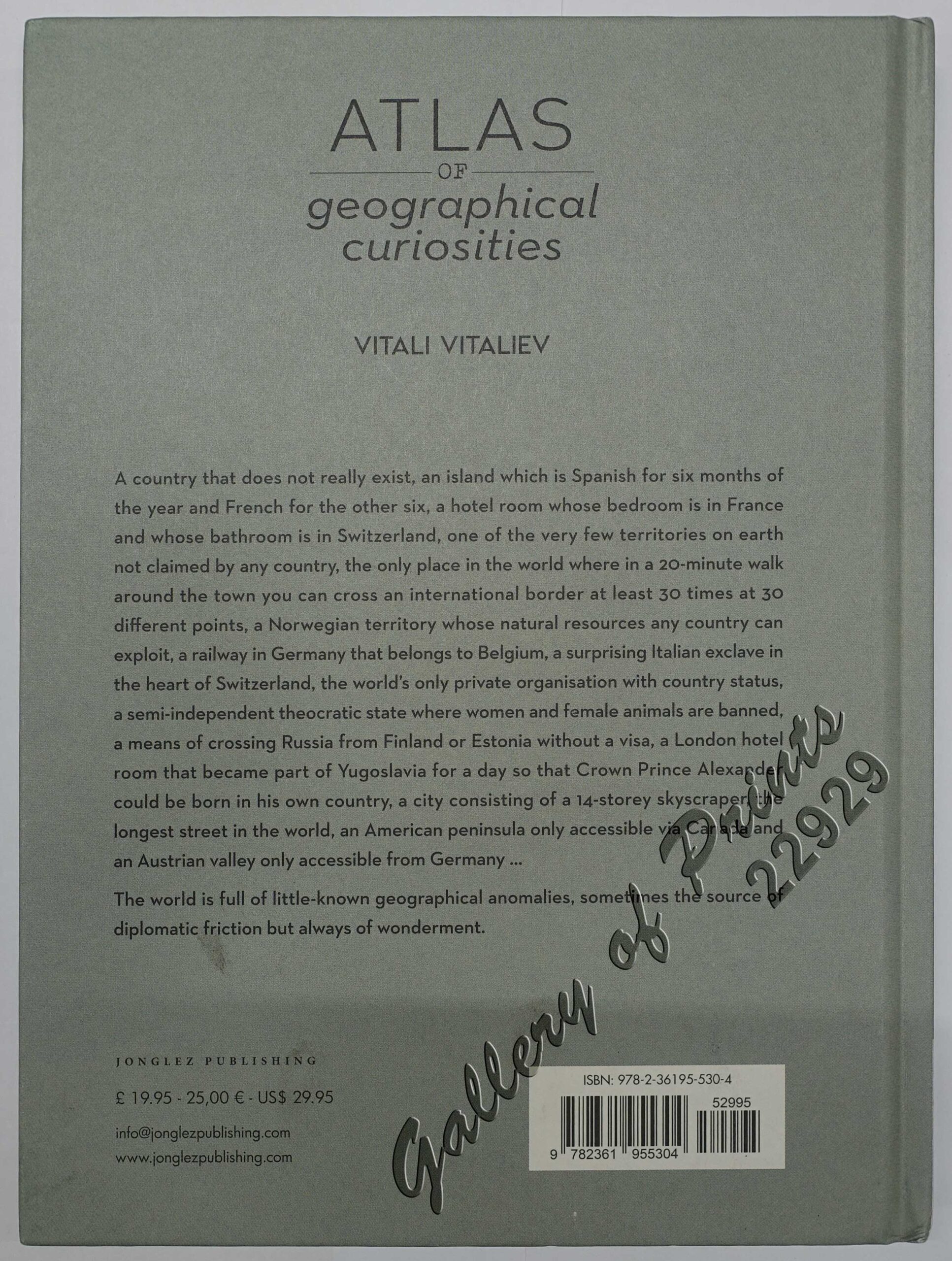 Atlas of Geographical Curiosities. - Image 3