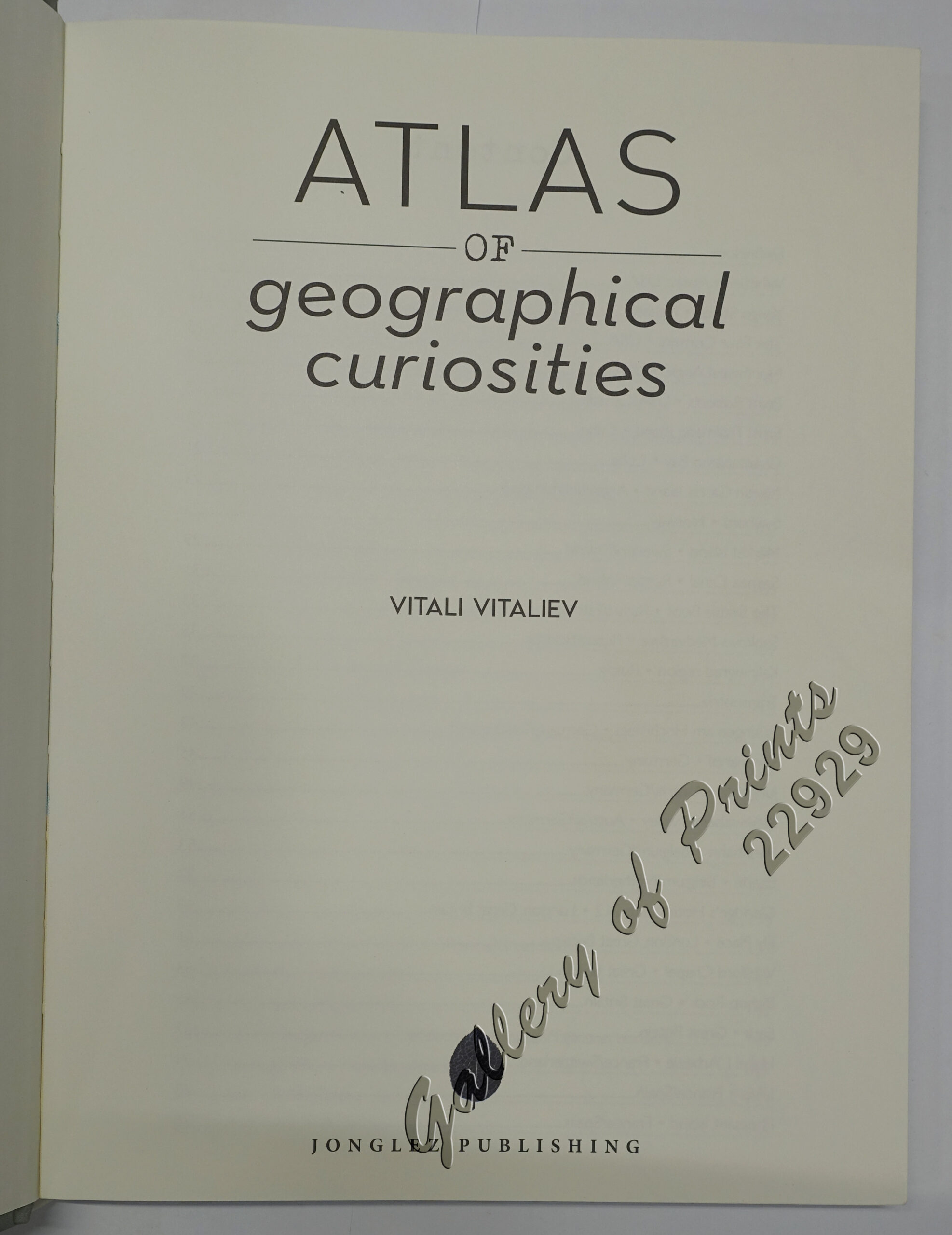 Atlas of Geographical Curiosities. - Image 4